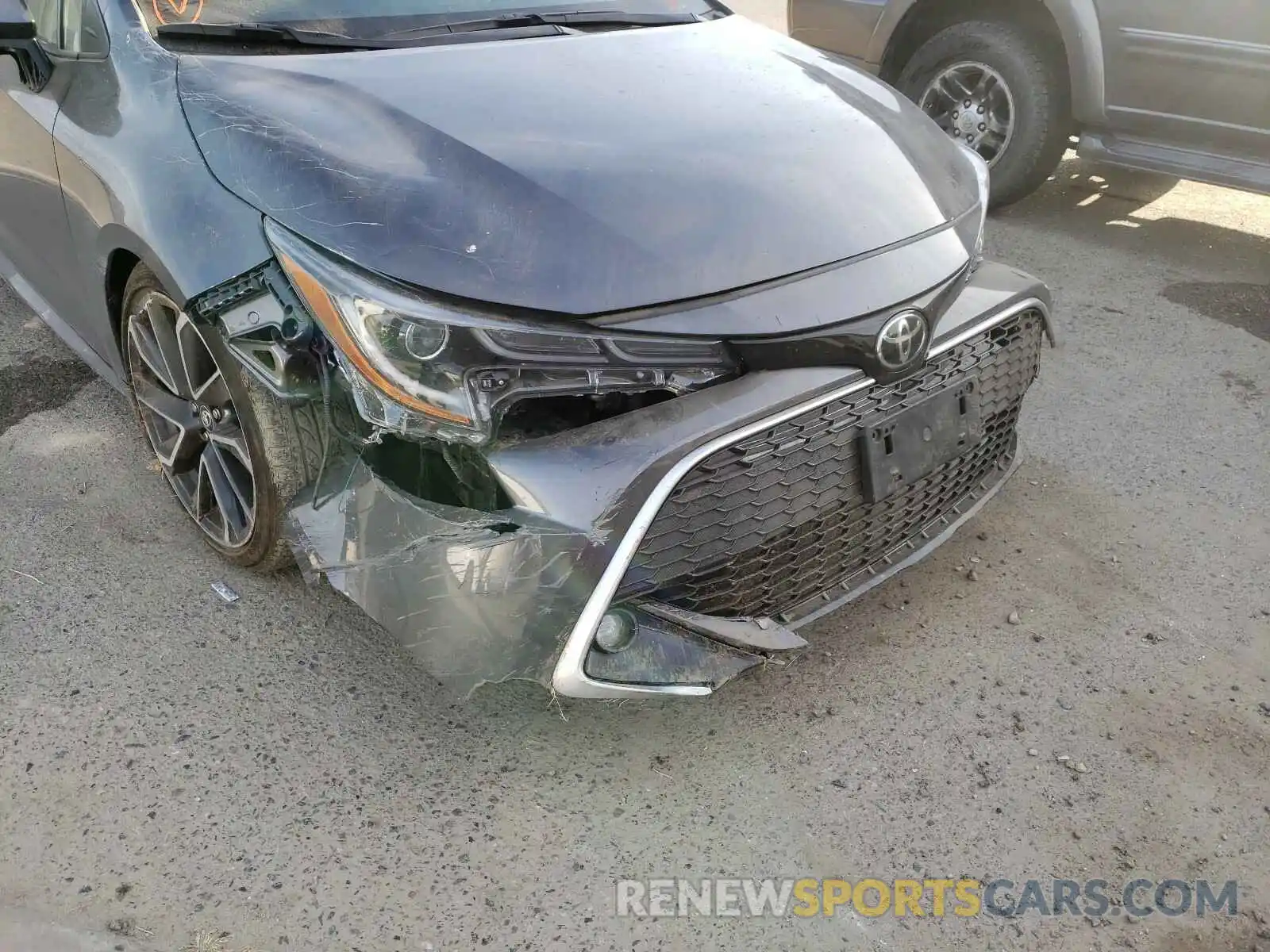 9 Photograph of a damaged car JTNC4MBE6M3110746 TOYOTA COROLLA 2021