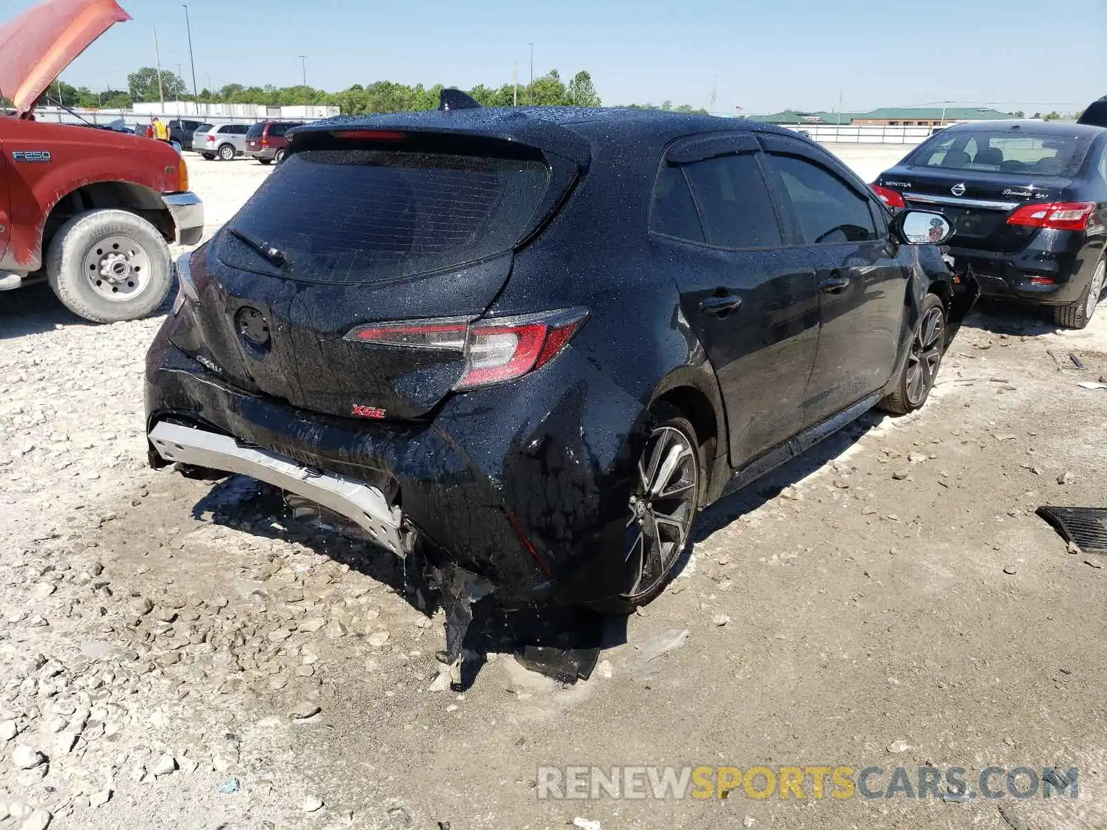 4 Photograph of a damaged car JTNC4MBE7M3113381 TOYOTA COROLLA 2021