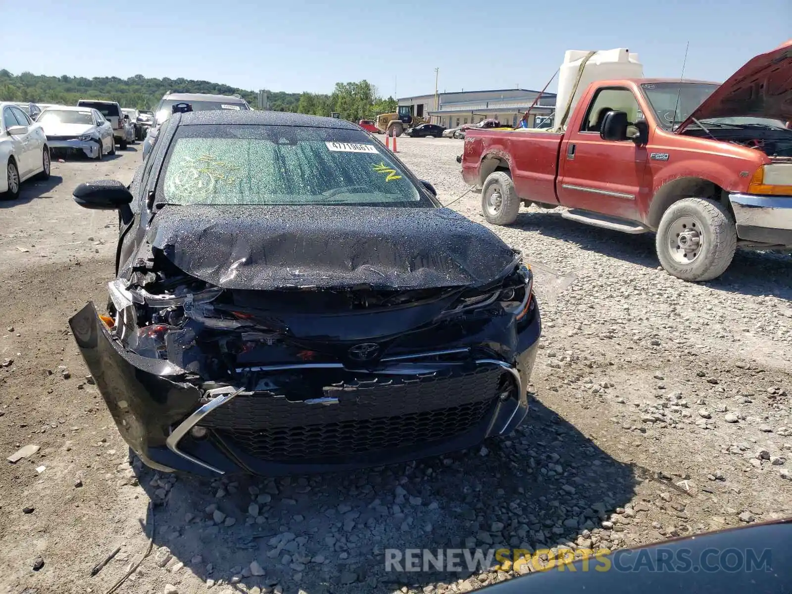 9 Photograph of a damaged car JTNC4MBE7M3113381 TOYOTA COROLLA 2021