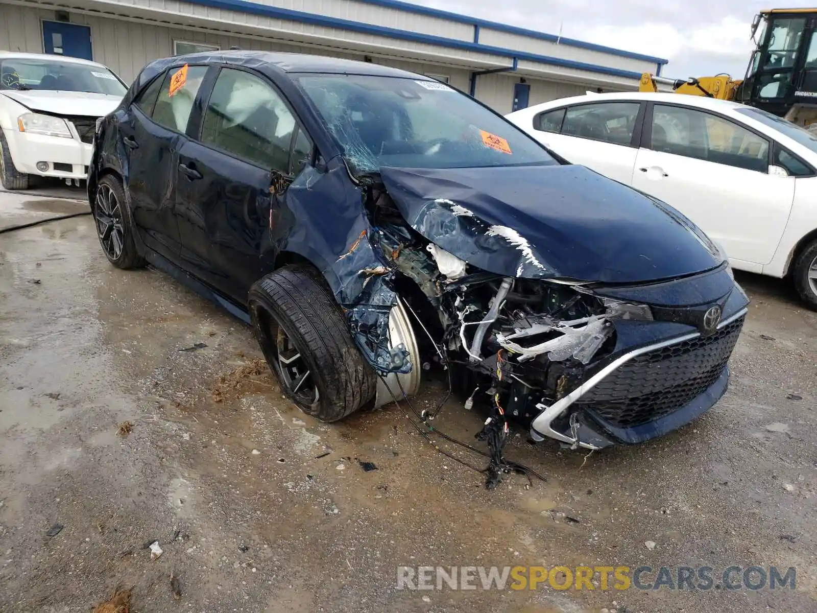 1 Photograph of a damaged car JTNC4MBE7M3114644 TOYOTA COROLLA 2021