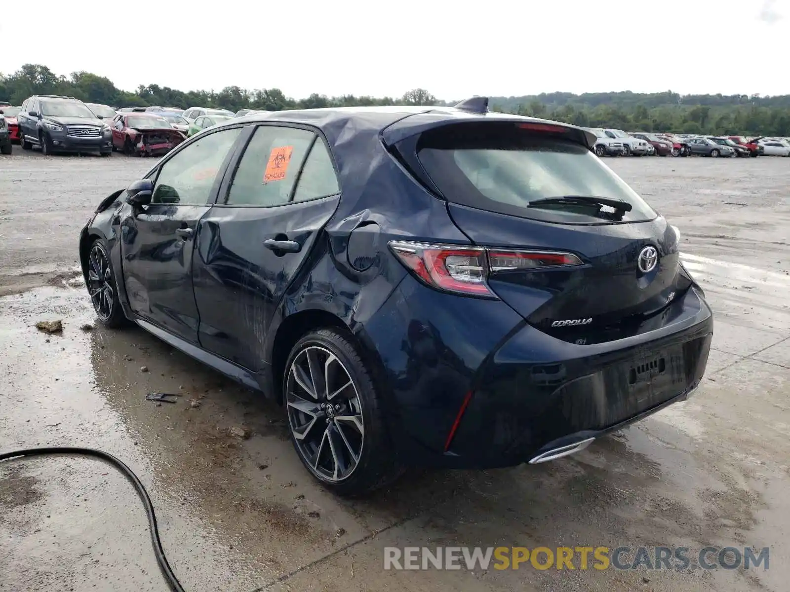 3 Photograph of a damaged car JTNC4MBE7M3114644 TOYOTA COROLLA 2021