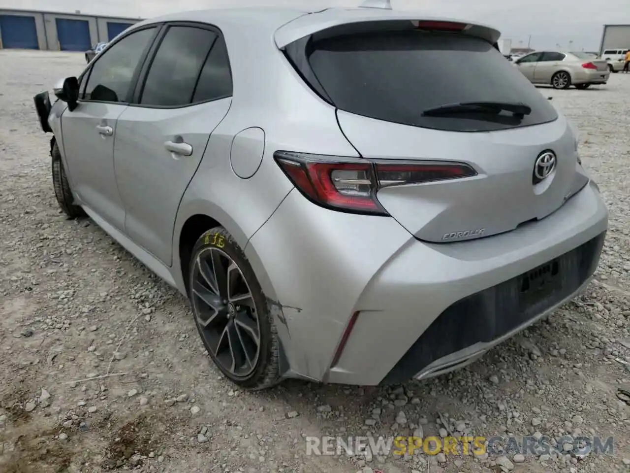 3 Photograph of a damaged car JTNC4MBE7M3145604 TOYOTA COROLLA 2021