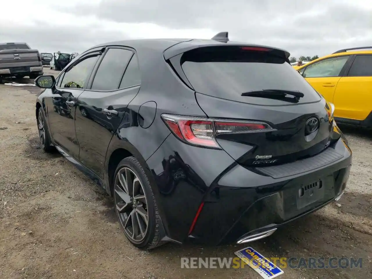 3 Photograph of a damaged car JTNC4MBE8M3122400 TOYOTA COROLLA 2021