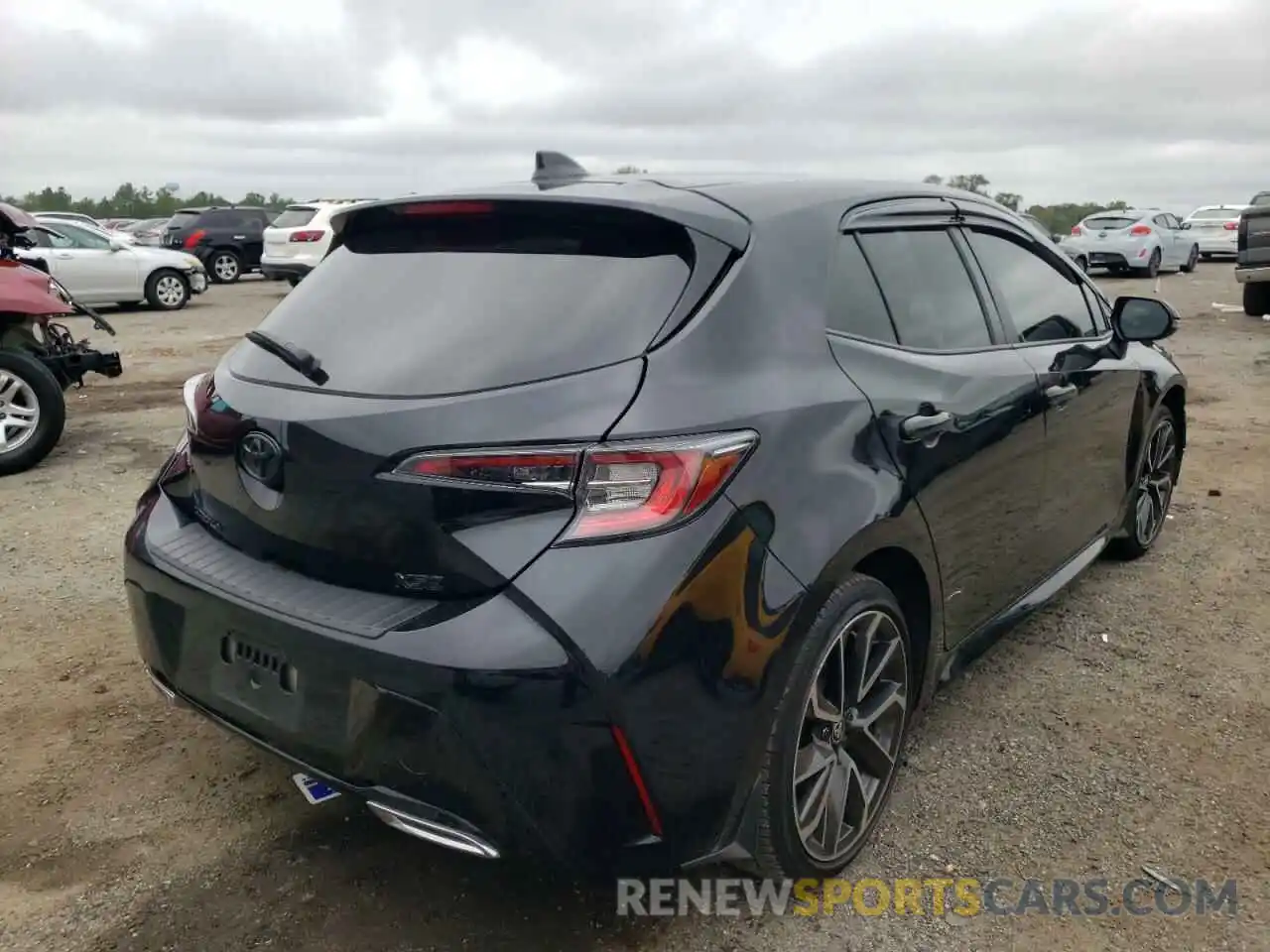 4 Photograph of a damaged car JTNC4MBE8M3122400 TOYOTA COROLLA 2021