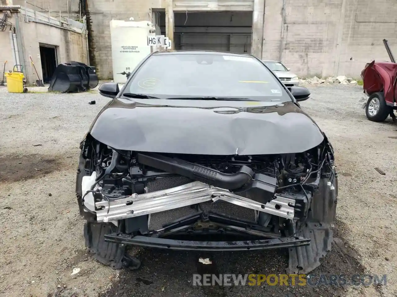 9 Photograph of a damaged car JTNC4MBE8M3122400 TOYOTA COROLLA 2021