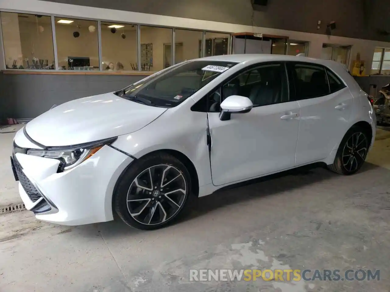 1 Photograph of a damaged car JTNC4MBE8M3134711 TOYOTA COROLLA 2021