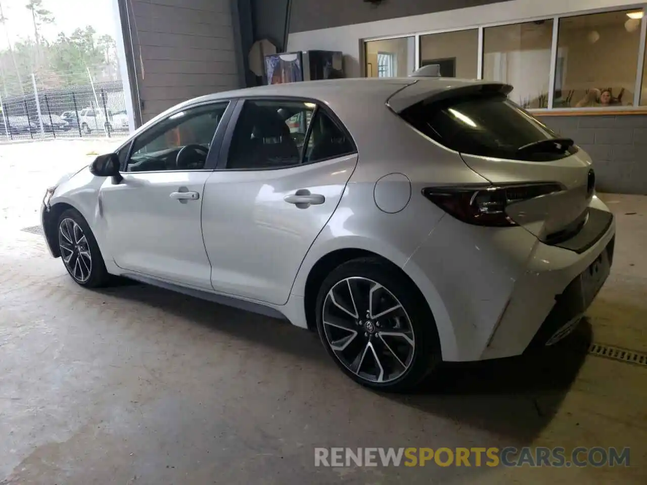 2 Photograph of a damaged car JTNC4MBE8M3134711 TOYOTA COROLLA 2021