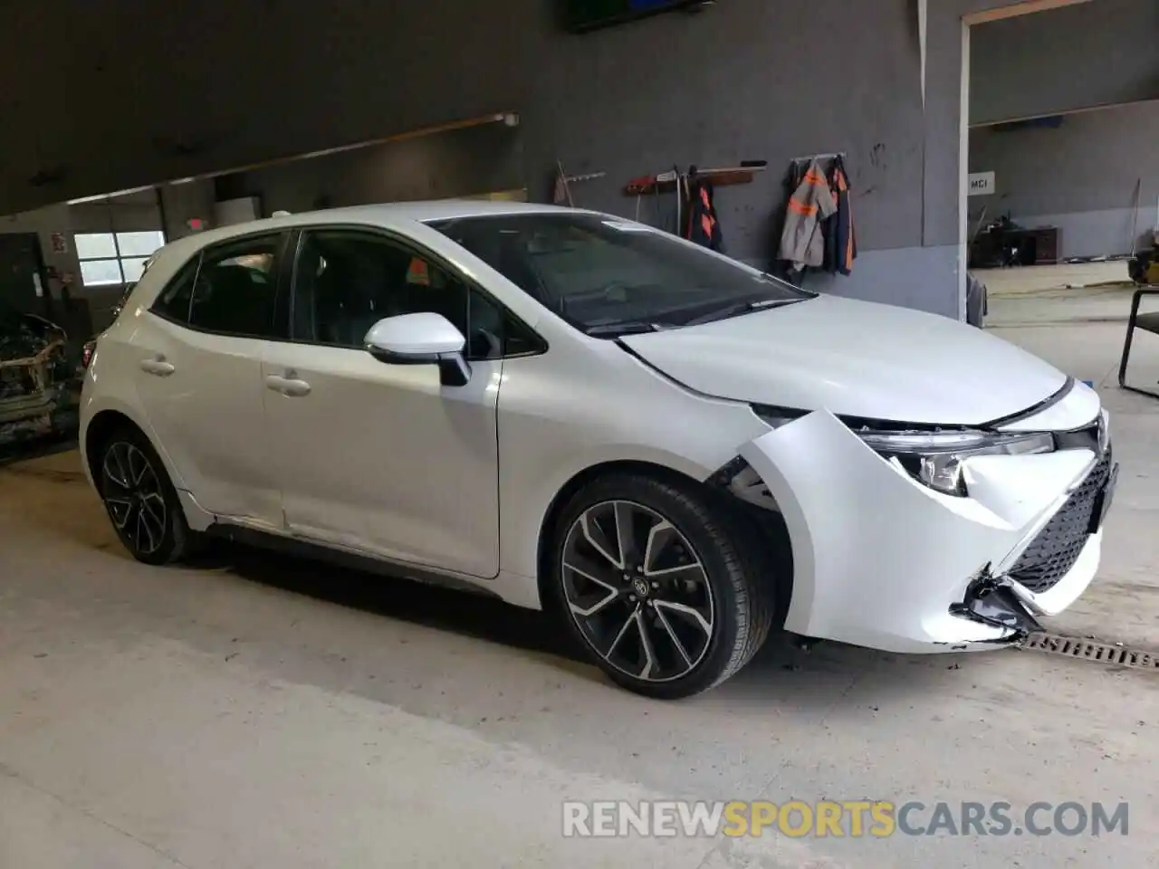 4 Photograph of a damaged car JTNC4MBE8M3134711 TOYOTA COROLLA 2021