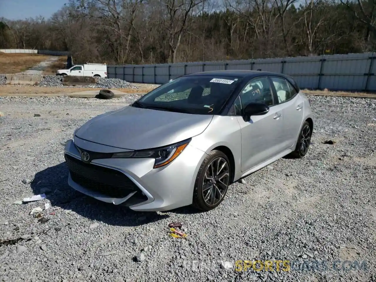 2 Photograph of a damaged car JTNC4MBEXM3112953 TOYOTA COROLLA 2021