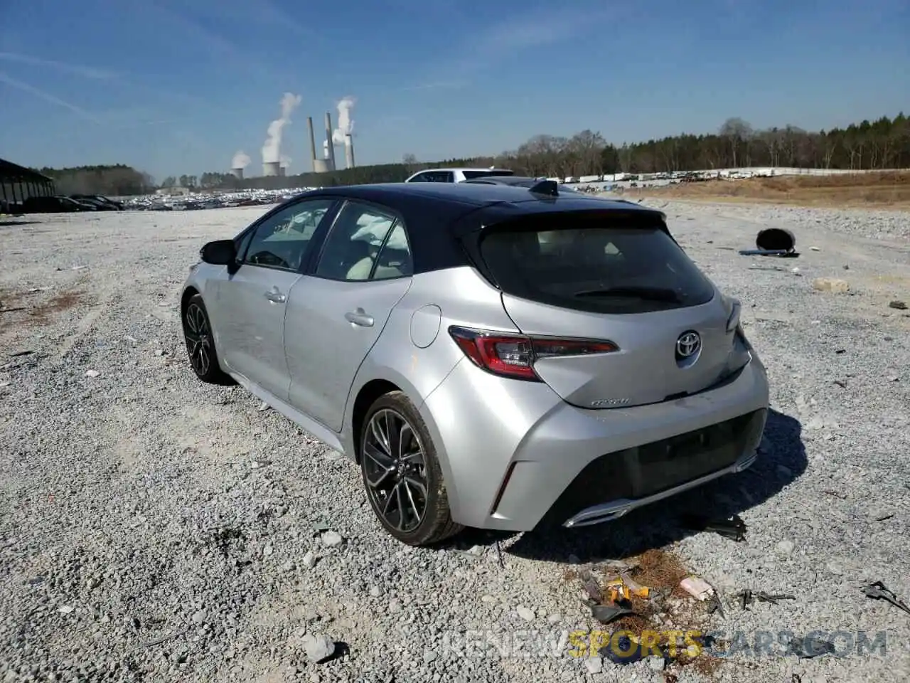 3 Photograph of a damaged car JTNC4MBEXM3112953 TOYOTA COROLLA 2021