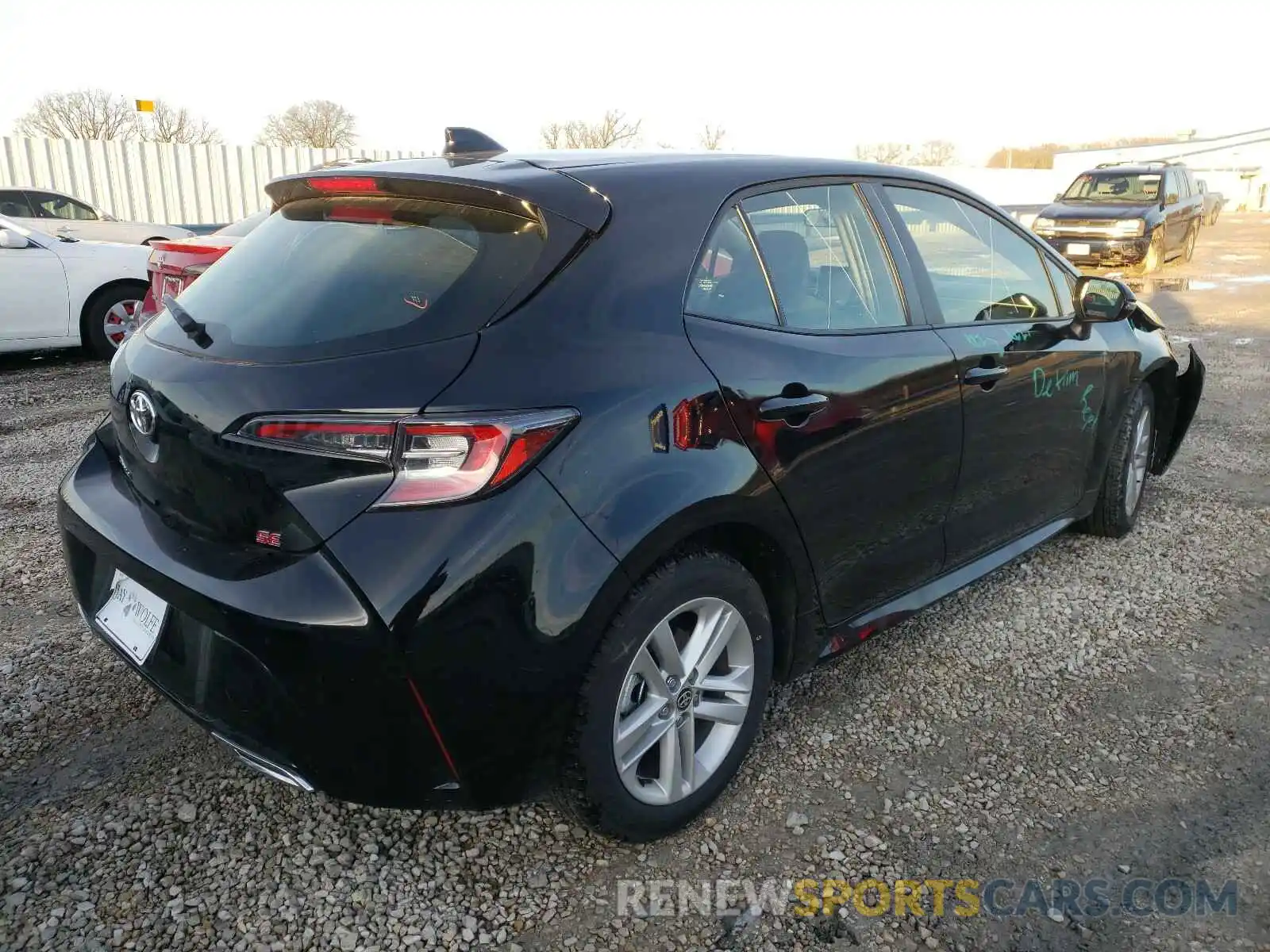 4 Photograph of a damaged car JTND4MBE0M3110892 TOYOTA COROLLA 2021