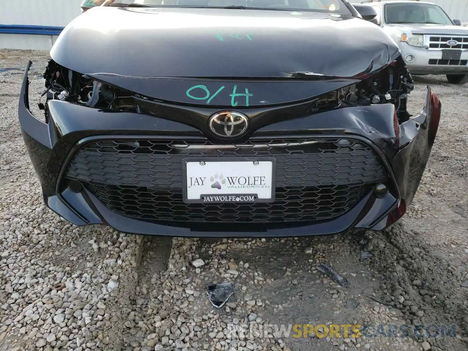 9 Photograph of a damaged car JTND4MBE0M3110892 TOYOTA COROLLA 2021