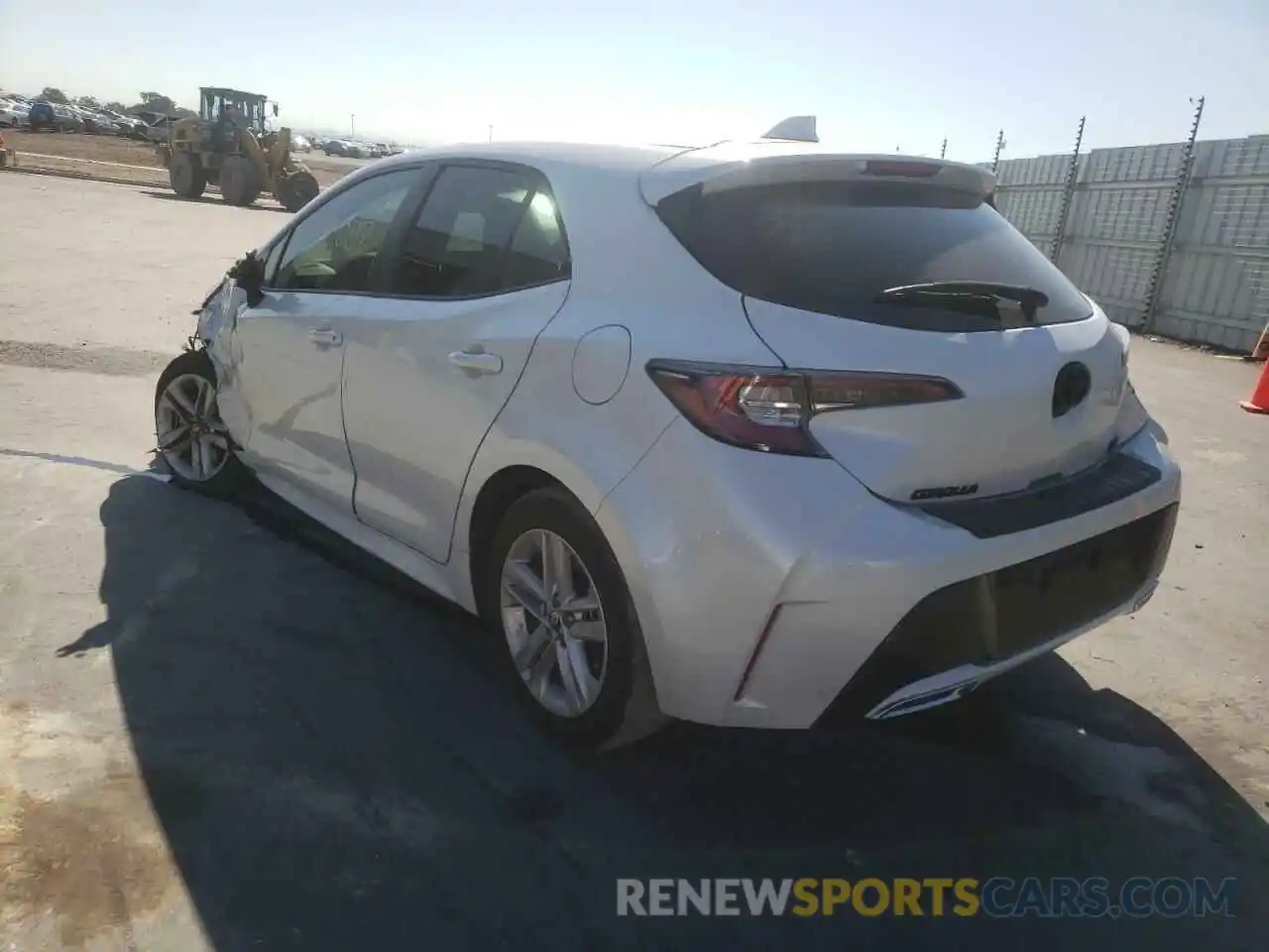 3 Photograph of a damaged car JTND4MBE0M3111220 TOYOTA COROLLA 2021