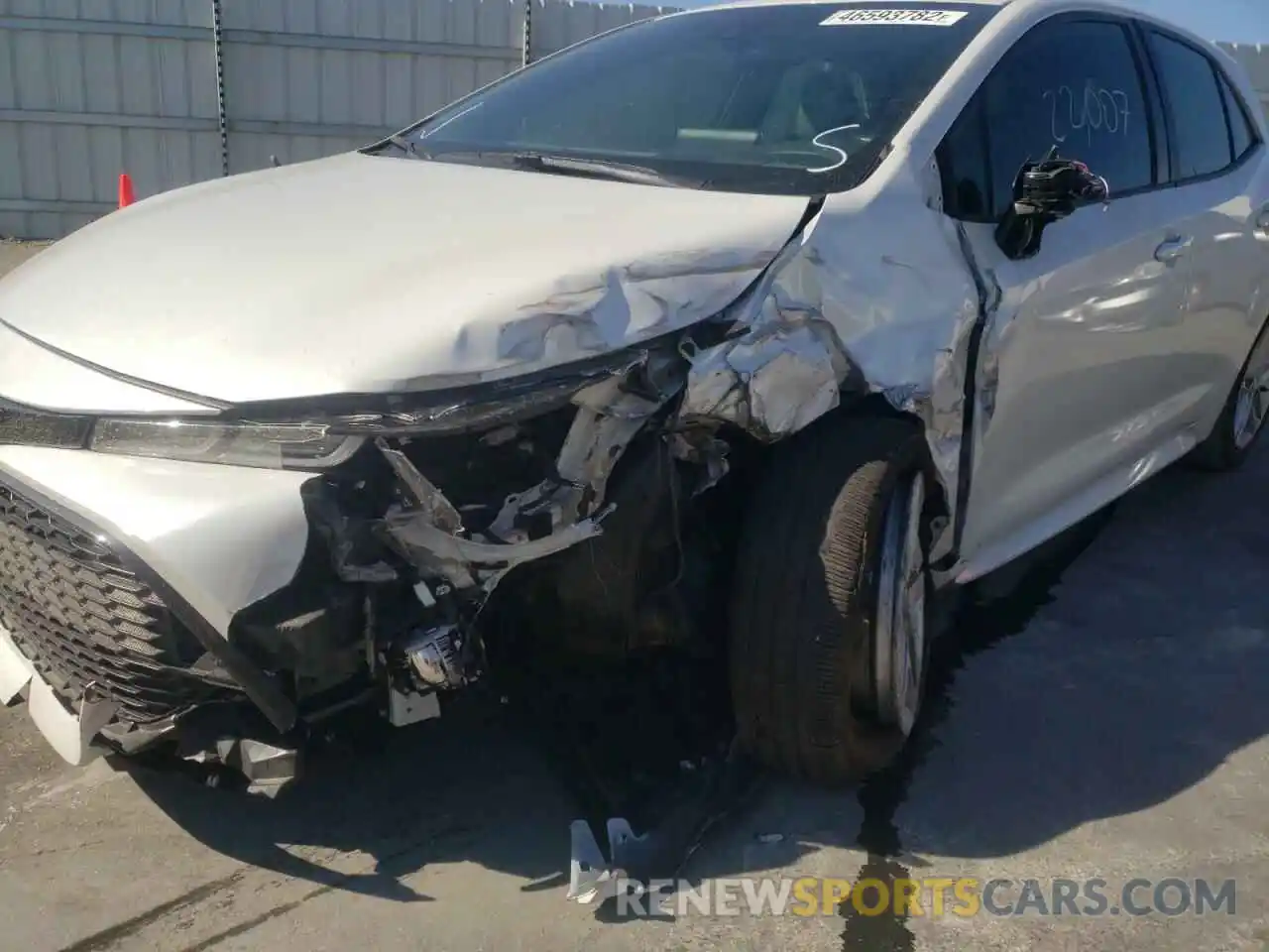 9 Photograph of a damaged car JTND4MBE0M3111220 TOYOTA COROLLA 2021