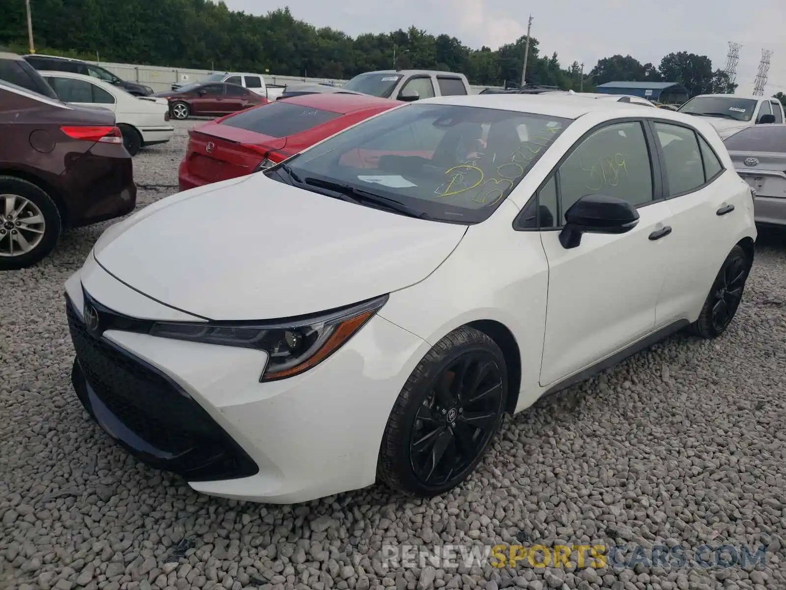 2 Photograph of a damaged car JTND4MBE0M3113503 TOYOTA COROLLA 2021