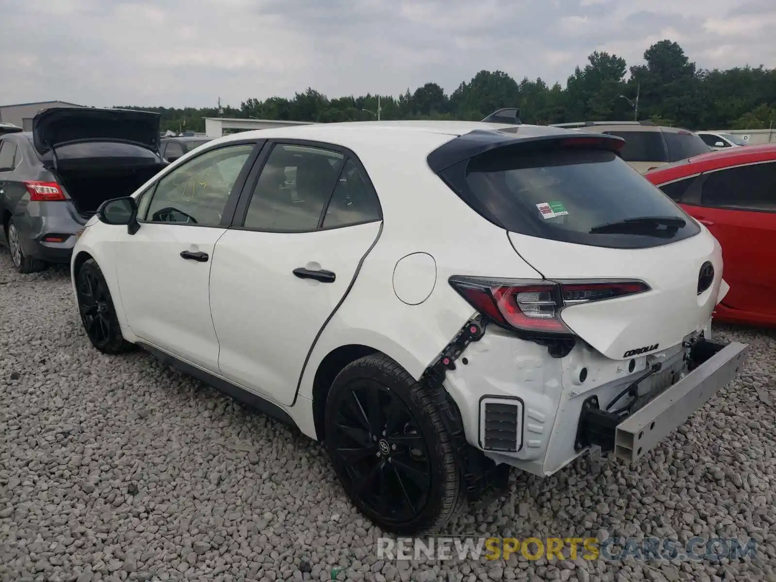 3 Photograph of a damaged car JTND4MBE0M3113503 TOYOTA COROLLA 2021