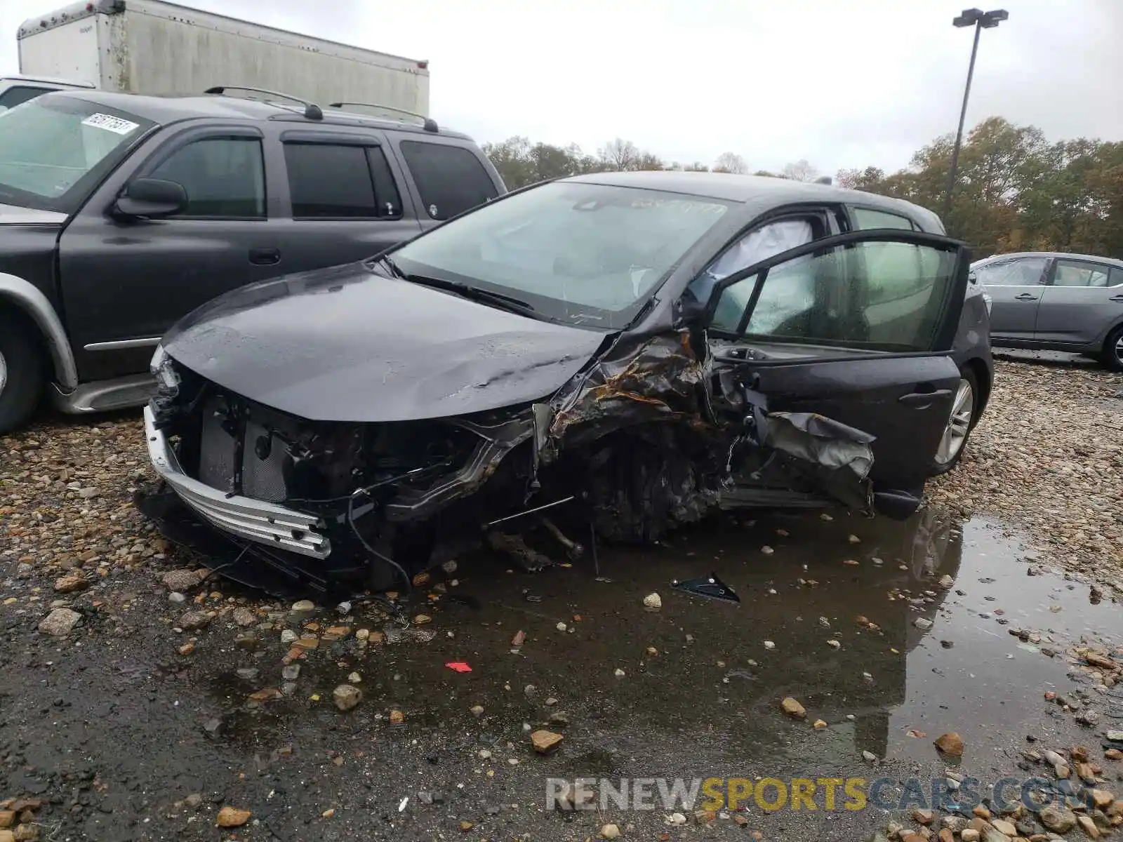 2 Photograph of a damaged car JTND4MBE0M3114537 TOYOTA COROLLA 2021