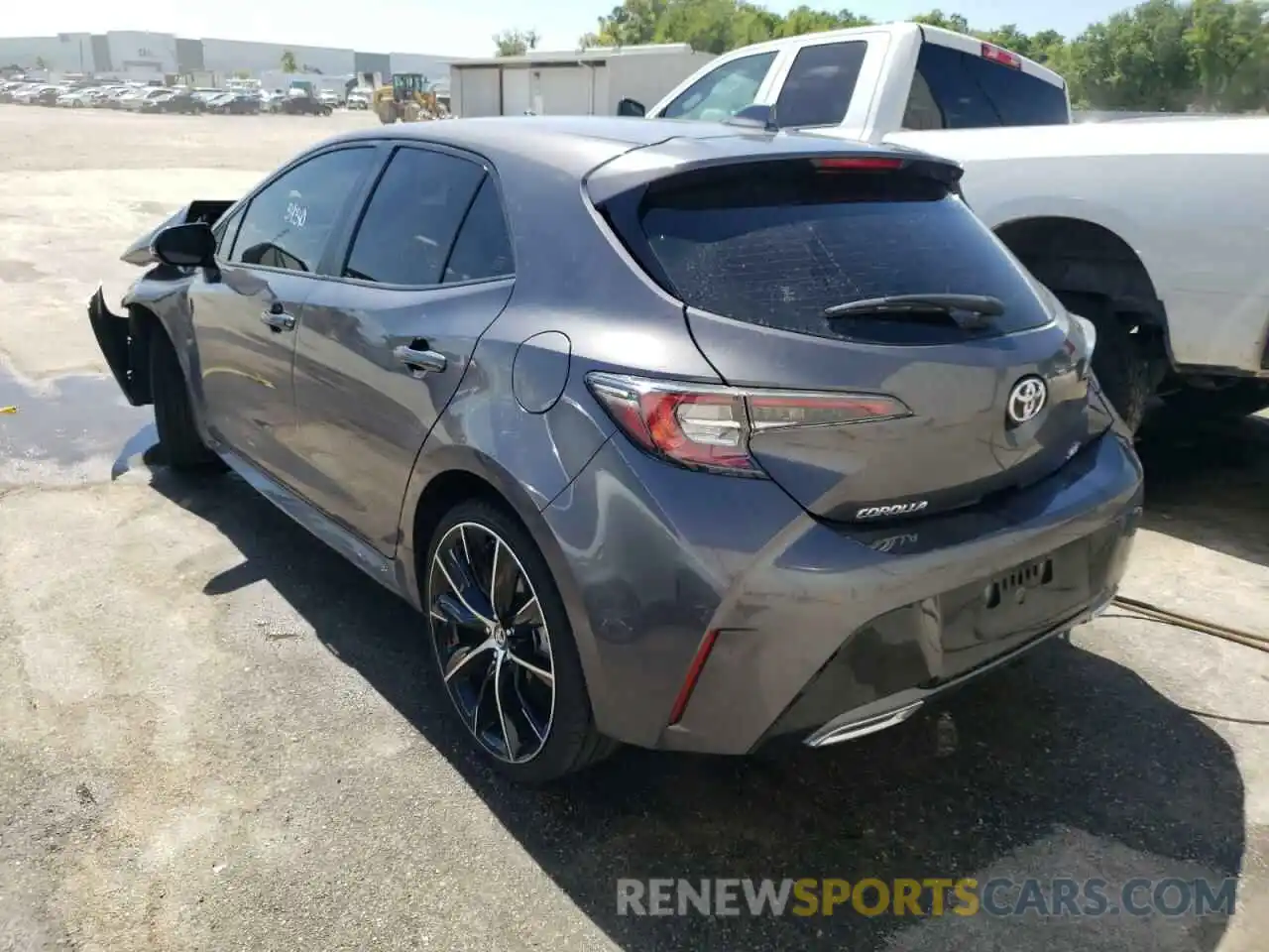 3 Photograph of a damaged car JTND4MBE0M3122654 TOYOTA COROLLA 2021