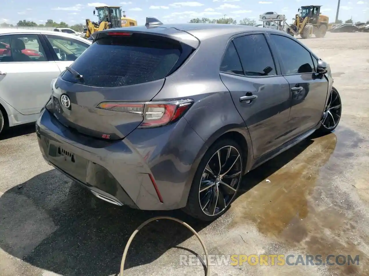 4 Photograph of a damaged car JTND4MBE0M3122654 TOYOTA COROLLA 2021