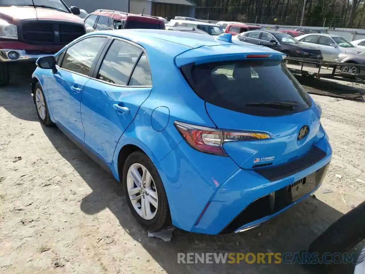 3 Photograph of a damaged car JTND4MBE0M3138322 TOYOTA COROLLA 2021