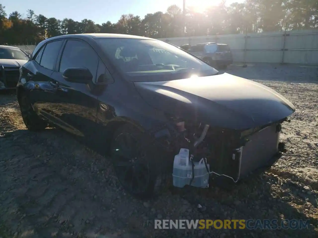 1 Photograph of a damaged car JTND4MBE0M3140507 TOYOTA COROLLA 2021