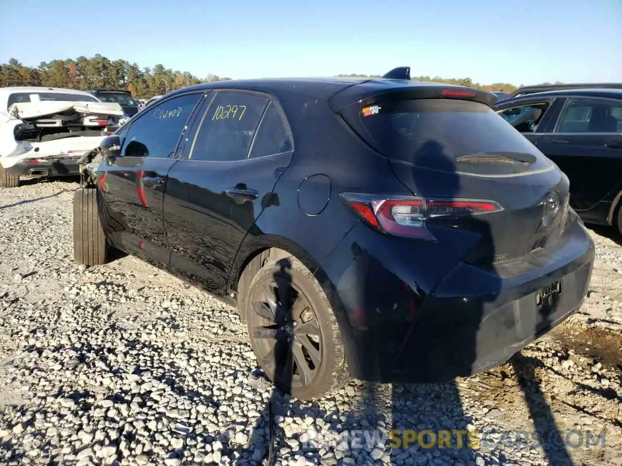 3 Photograph of a damaged car JTND4MBE0M3140507 TOYOTA COROLLA 2021