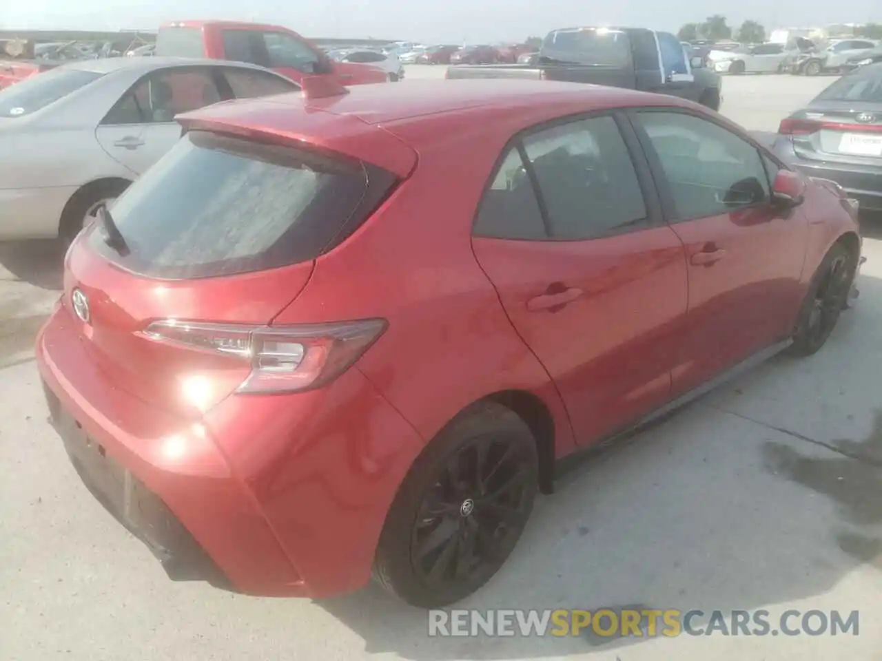 4 Photograph of a damaged car JTND4MBE1M3105698 TOYOTA COROLLA 2021