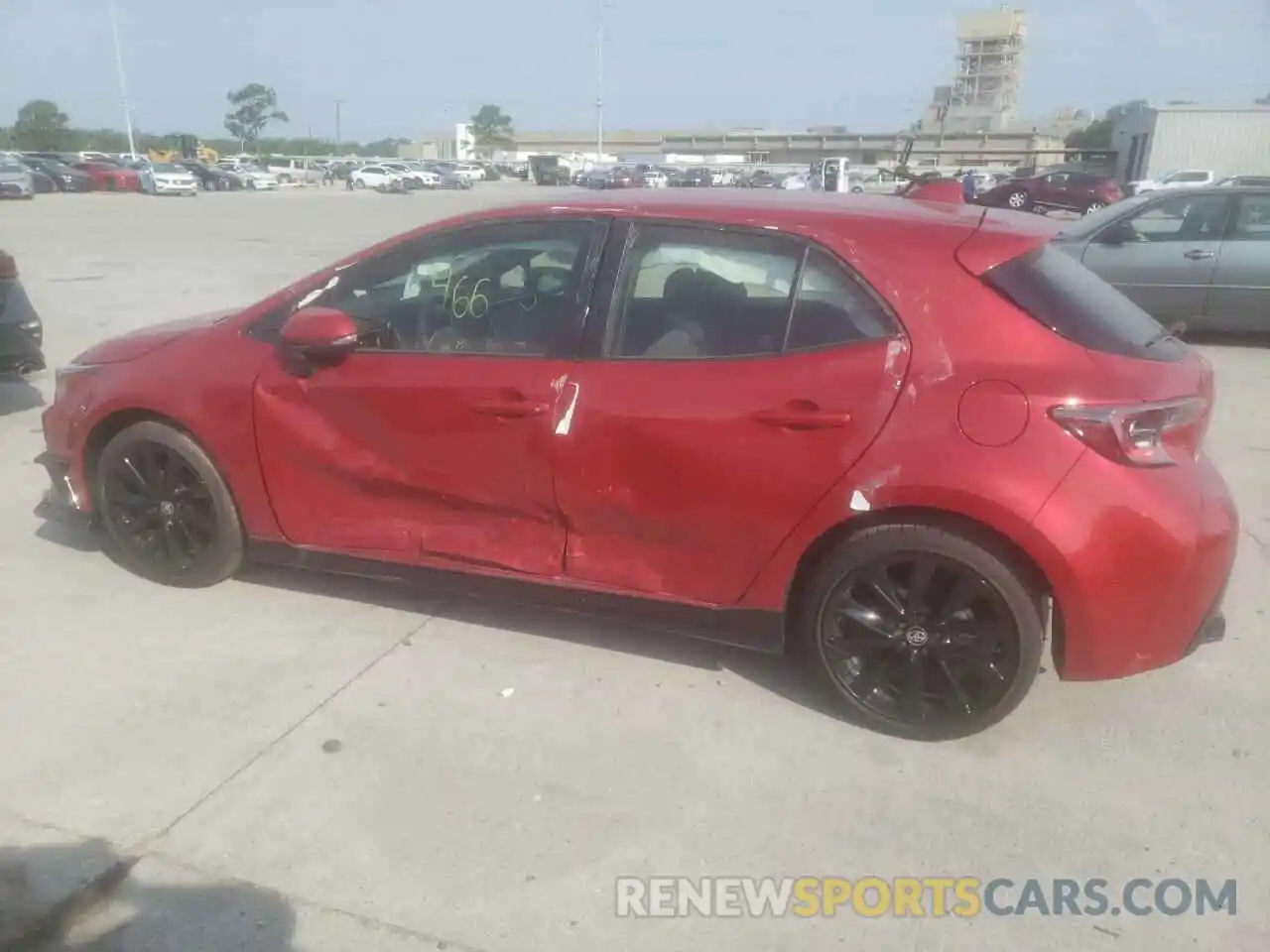 9 Photograph of a damaged car JTND4MBE1M3105698 TOYOTA COROLLA 2021