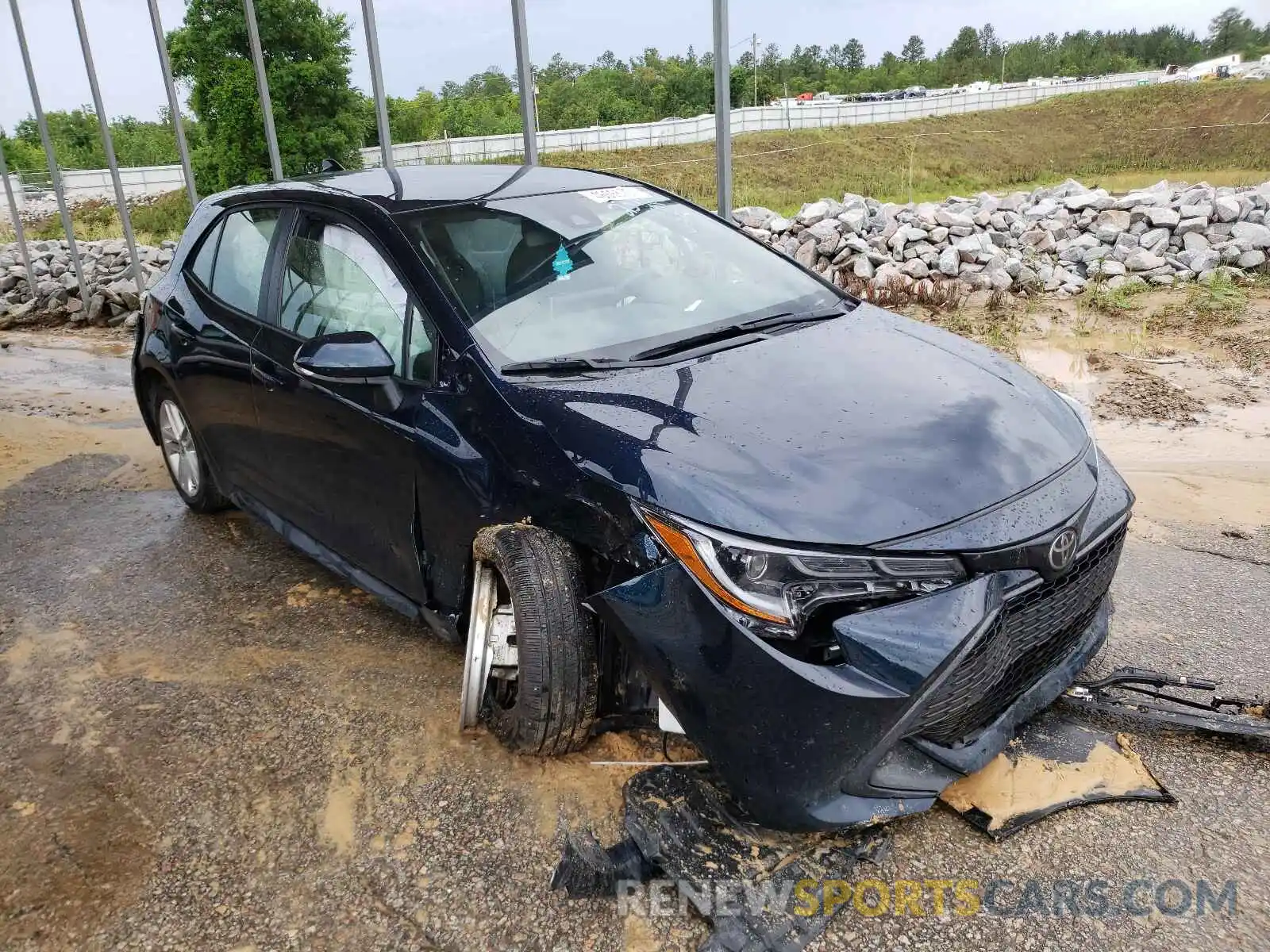 1 Photograph of a damaged car JTND4MBE1M3108066 TOYOTA COROLLA 2021