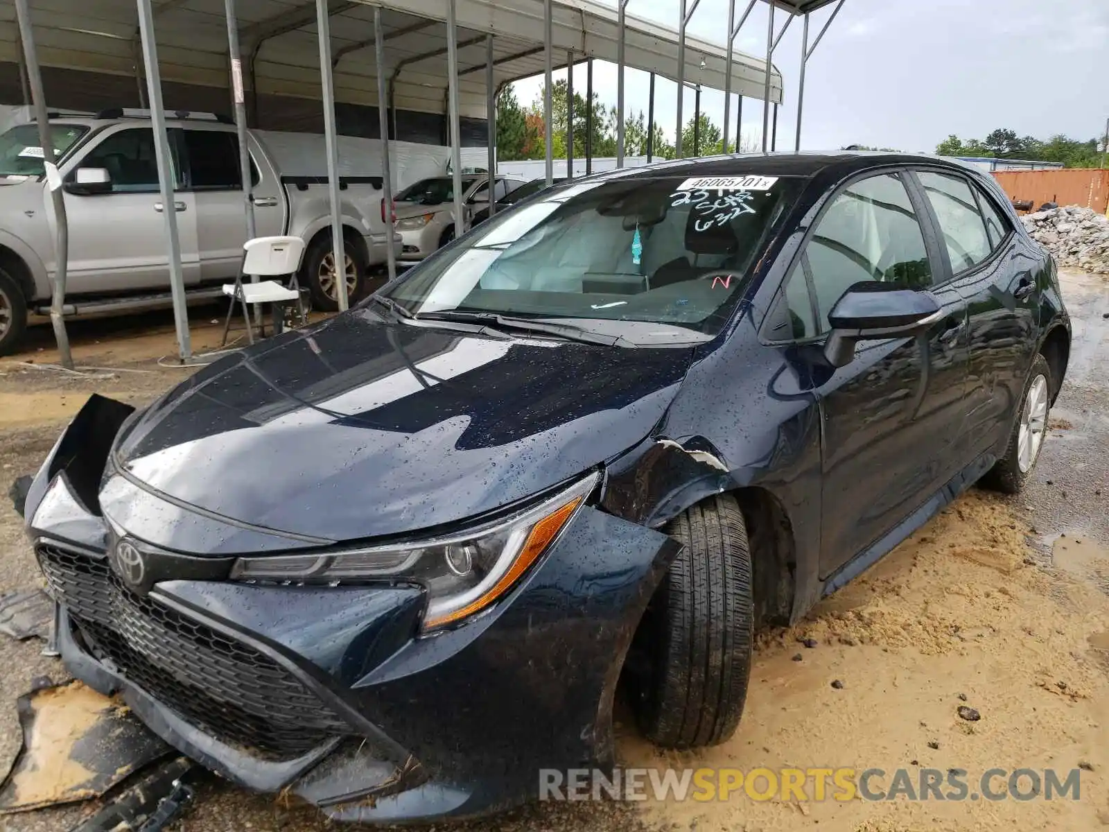 2 Photograph of a damaged car JTND4MBE1M3108066 TOYOTA COROLLA 2021