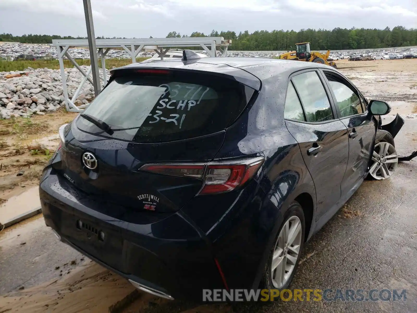 4 Photograph of a damaged car JTND4MBE1M3108066 TOYOTA COROLLA 2021