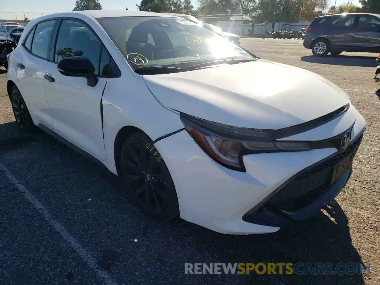 1 Photograph of a damaged car JTND4MBE1M3112313 TOYOTA COROLLA 2021