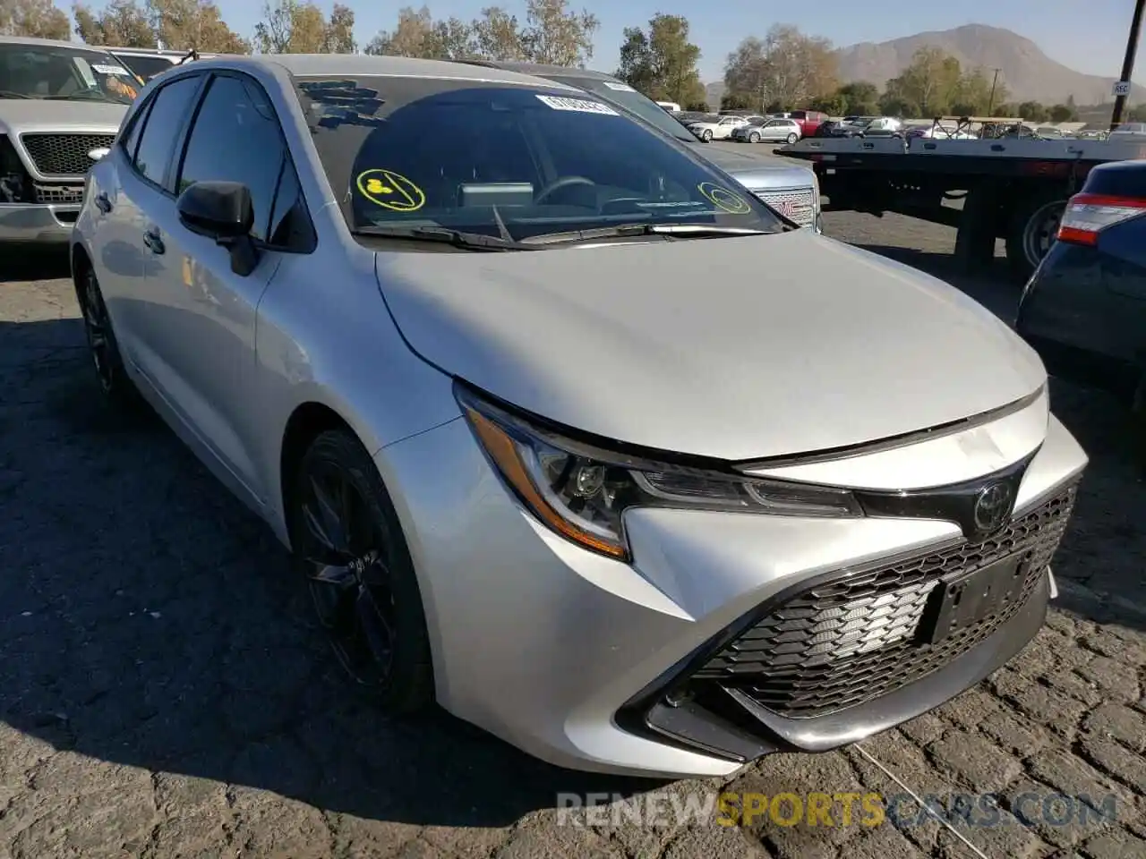 1 Photograph of a damaged car JTND4MBE1M3126339 TOYOTA COROLLA 2021