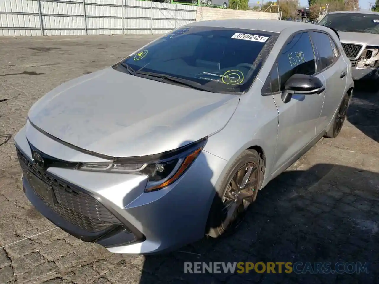 2 Photograph of a damaged car JTND4MBE1M3126339 TOYOTA COROLLA 2021