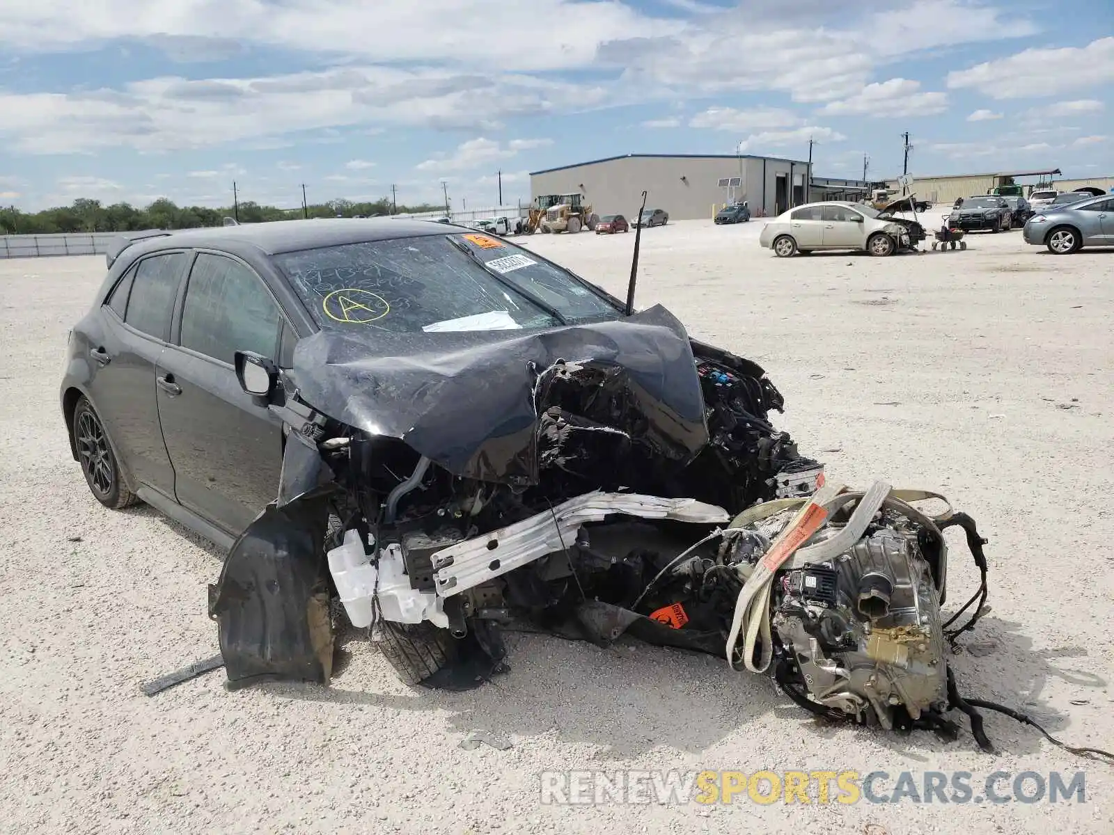 1 Photograph of a damaged car JTND4MBE1M3127605 TOYOTA COROLLA 2021