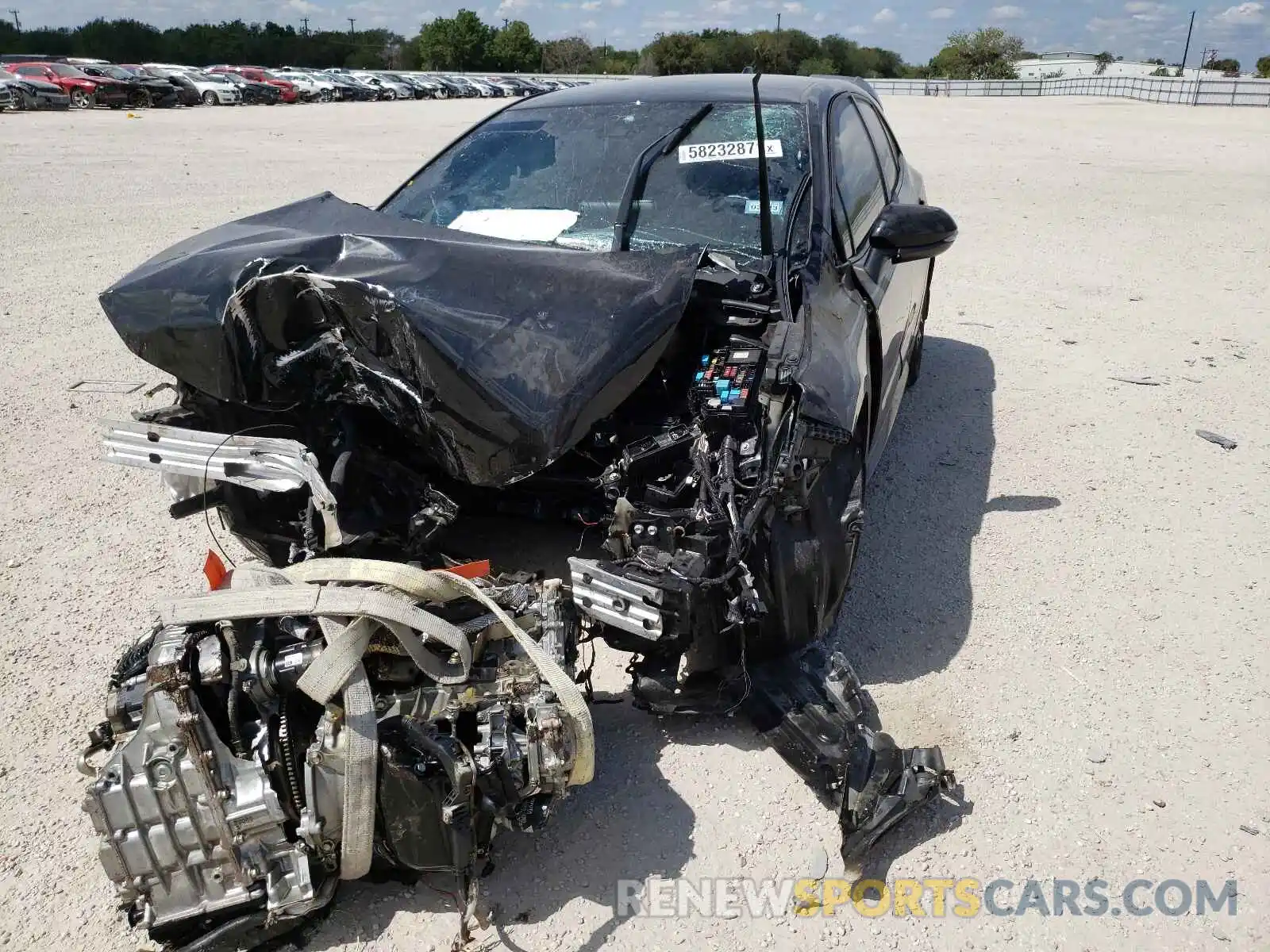 9 Photograph of a damaged car JTND4MBE1M3127605 TOYOTA COROLLA 2021