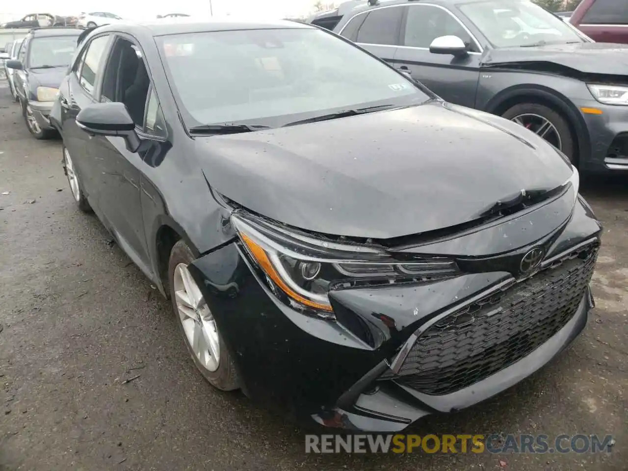 1 Photograph of a damaged car JTND4MBE1M3129306 TOYOTA COROLLA 2021