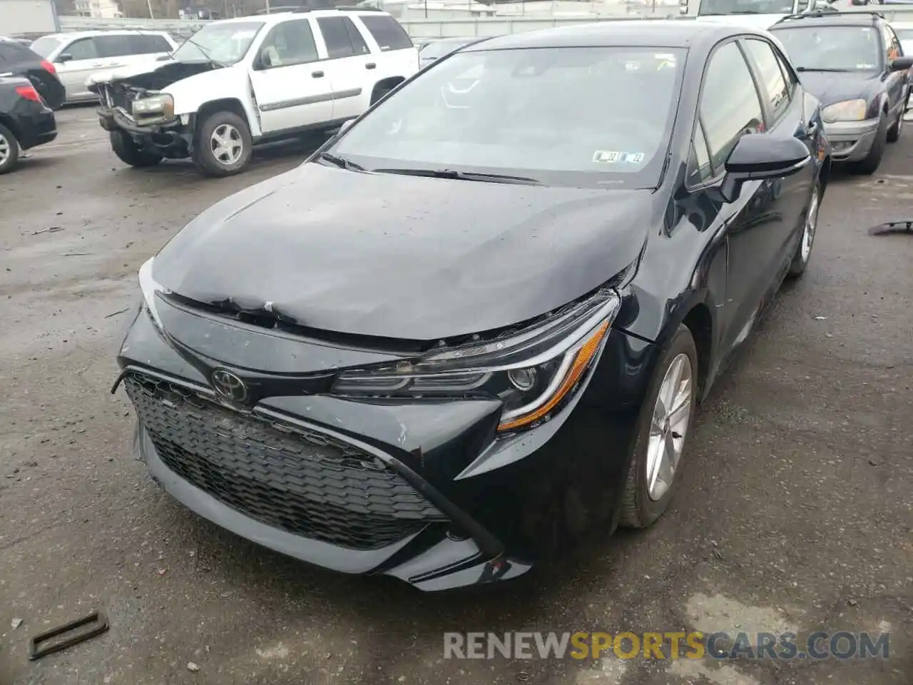 2 Photograph of a damaged car JTND4MBE1M3129306 TOYOTA COROLLA 2021