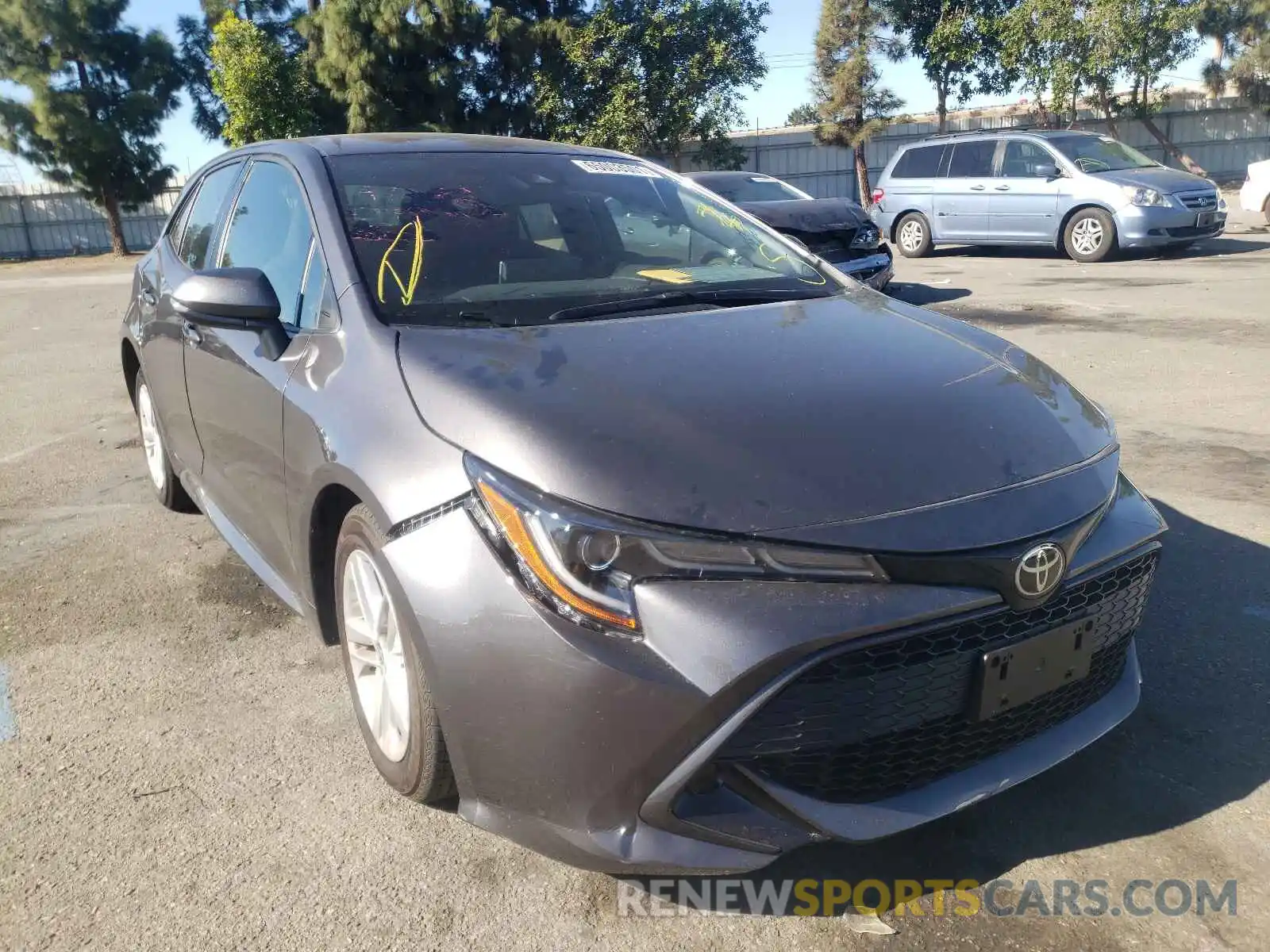 1 Photograph of a damaged car JTND4MBE1M3131623 TOYOTA COROLLA 2021