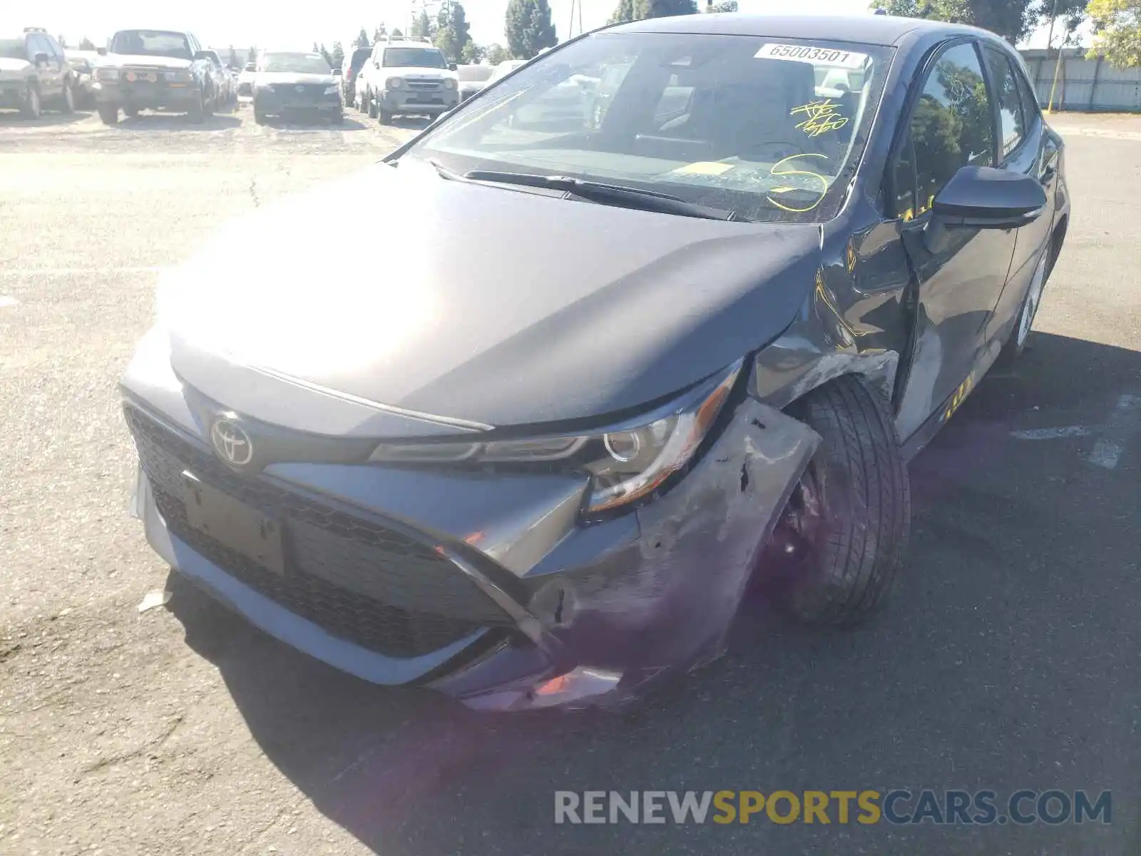 2 Photograph of a damaged car JTND4MBE1M3131623 TOYOTA COROLLA 2021