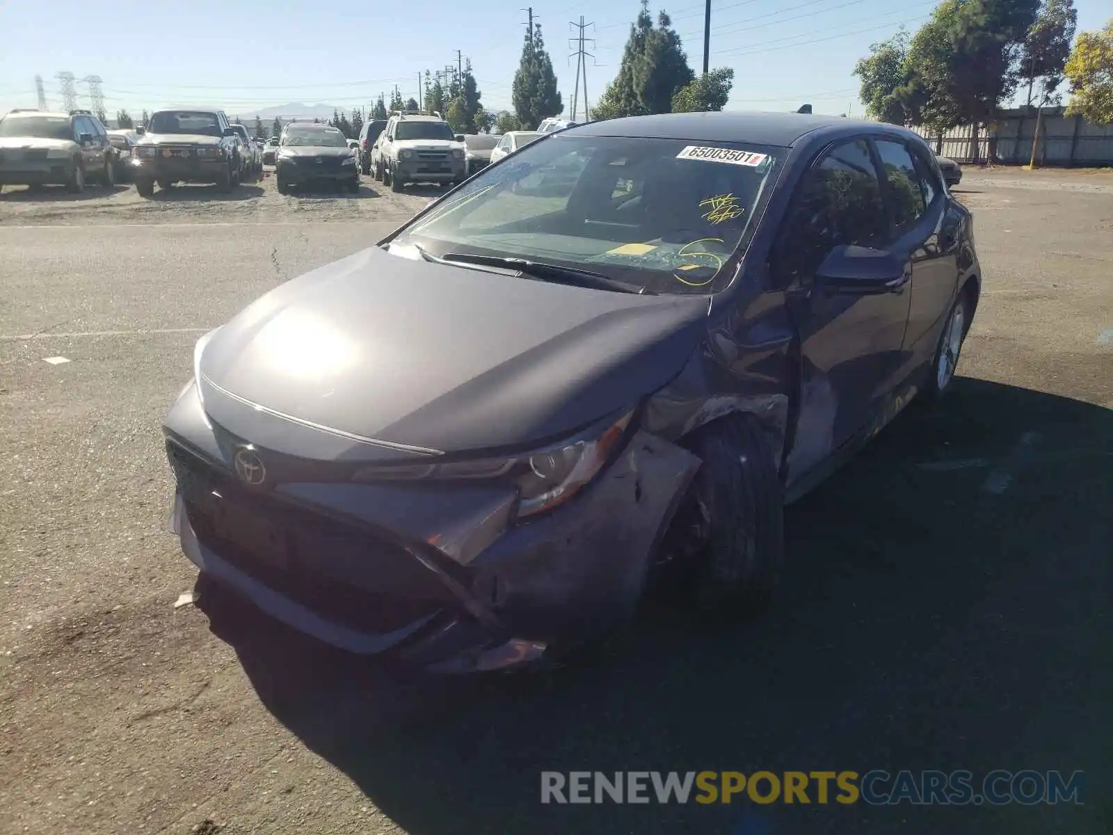 9 Photograph of a damaged car JTND4MBE1M3131623 TOYOTA COROLLA 2021