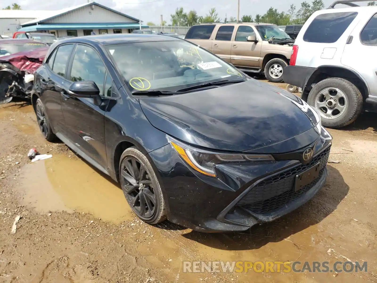 1 Photograph of a damaged car JTND4MBE1M3132724 TOYOTA COROLLA 2021