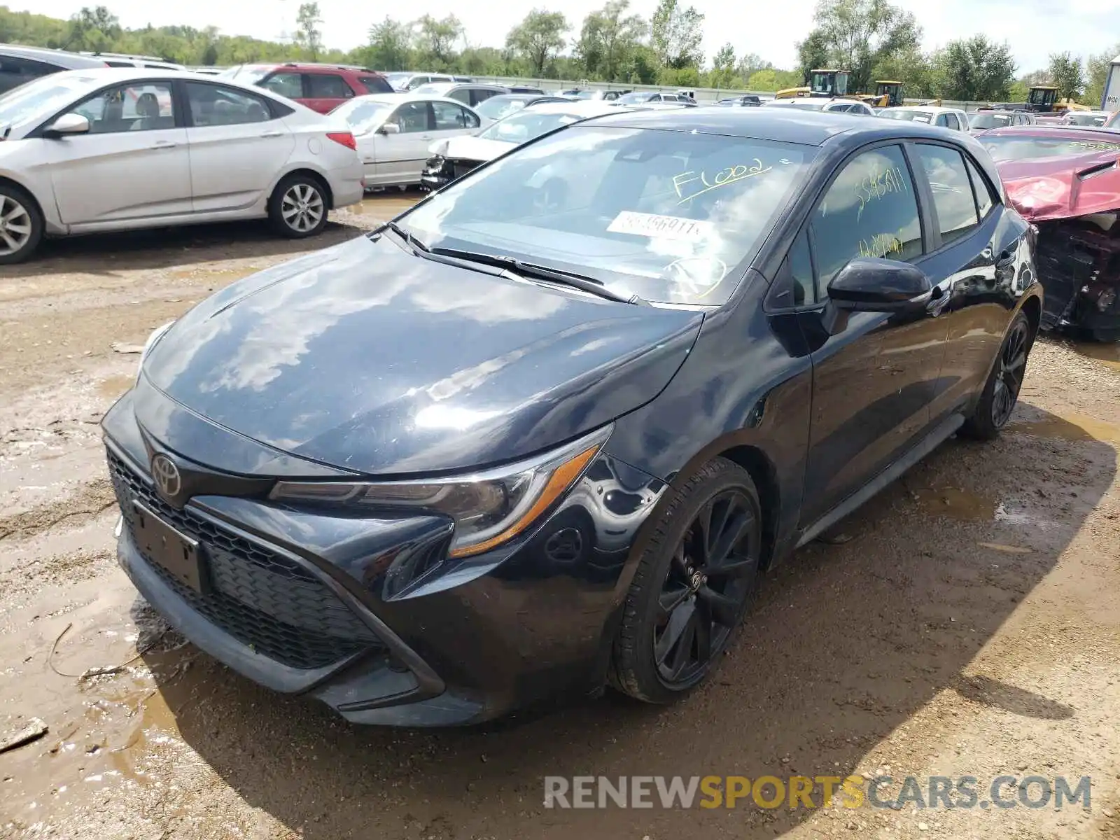 2 Photograph of a damaged car JTND4MBE1M3132724 TOYOTA COROLLA 2021