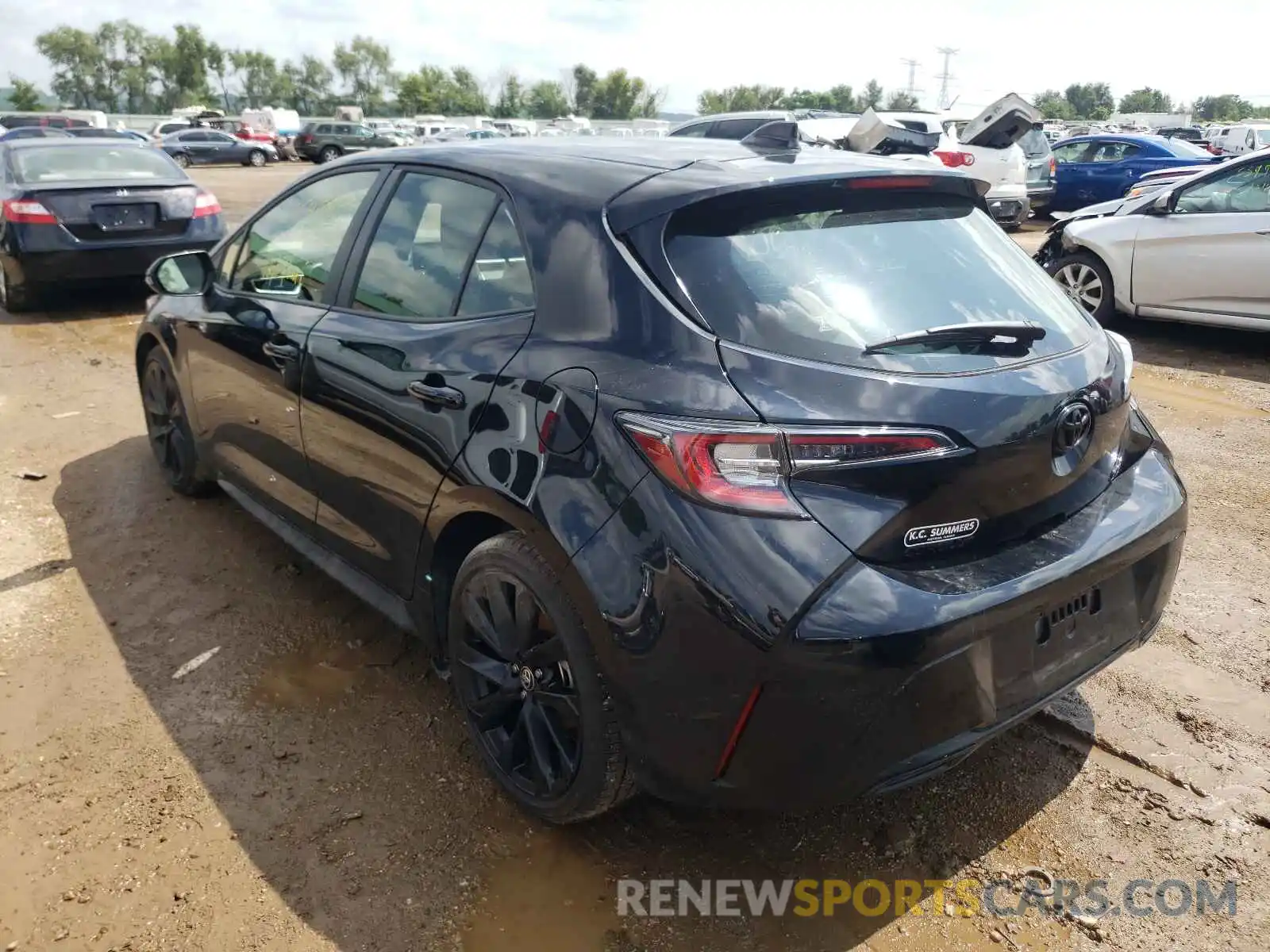 3 Photograph of a damaged car JTND4MBE1M3132724 TOYOTA COROLLA 2021