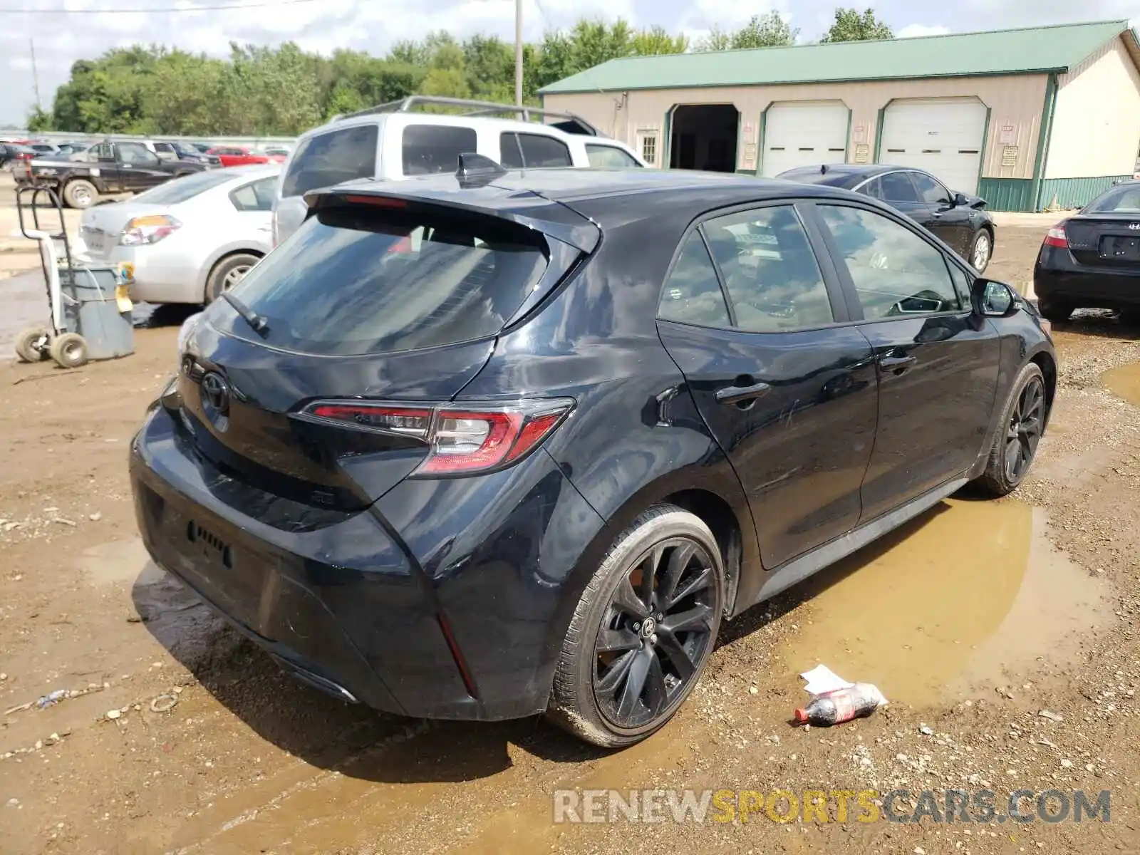 4 Photograph of a damaged car JTND4MBE1M3132724 TOYOTA COROLLA 2021