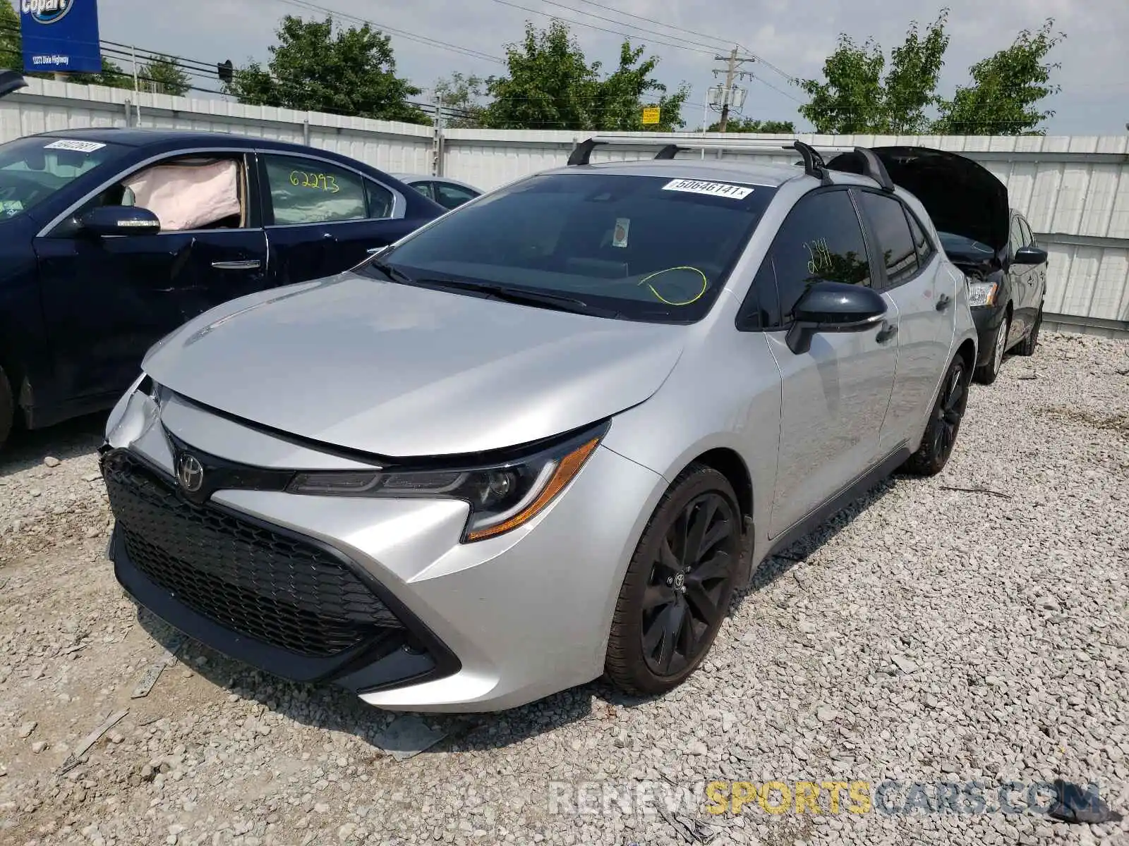 2 Photograph of a damaged car JTND4MBE1M3135042 TOYOTA COROLLA 2021