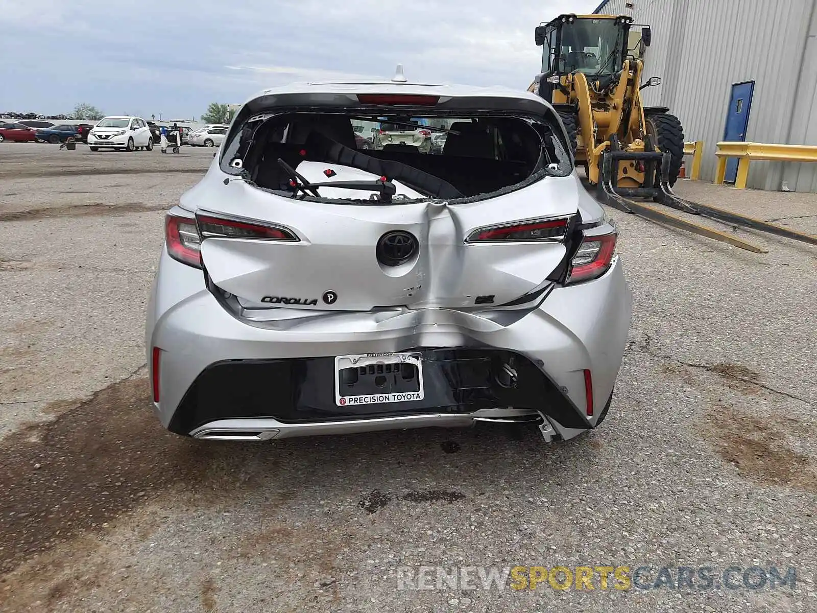 9 Photograph of a damaged car JTND4MBE1M3137566 TOYOTA COROLLA 2021