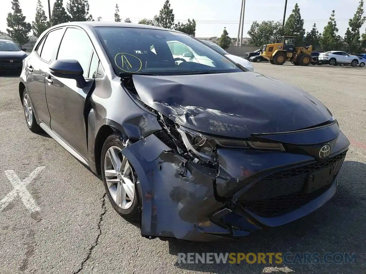 1 Photograph of a damaged car JTND4MBE1M3140273 TOYOTA COROLLA 2021