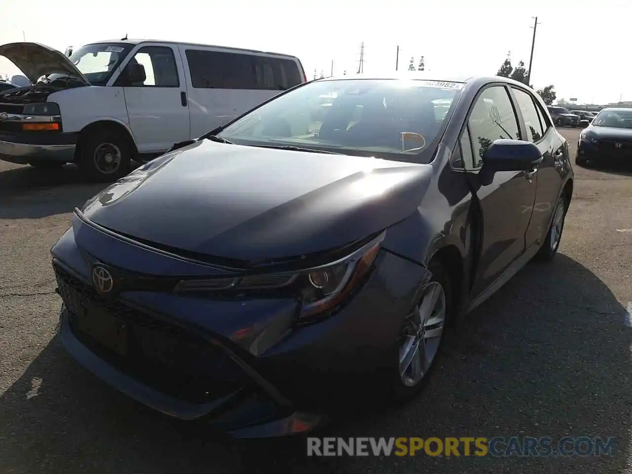 2 Photograph of a damaged car JTND4MBE1M3140273 TOYOTA COROLLA 2021