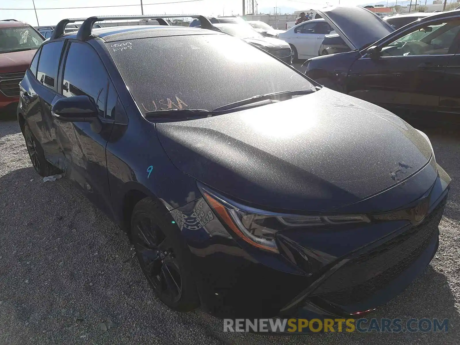 1 Photograph of a damaged car JTND4MBE1M3146185 TOYOTA COROLLA 2021